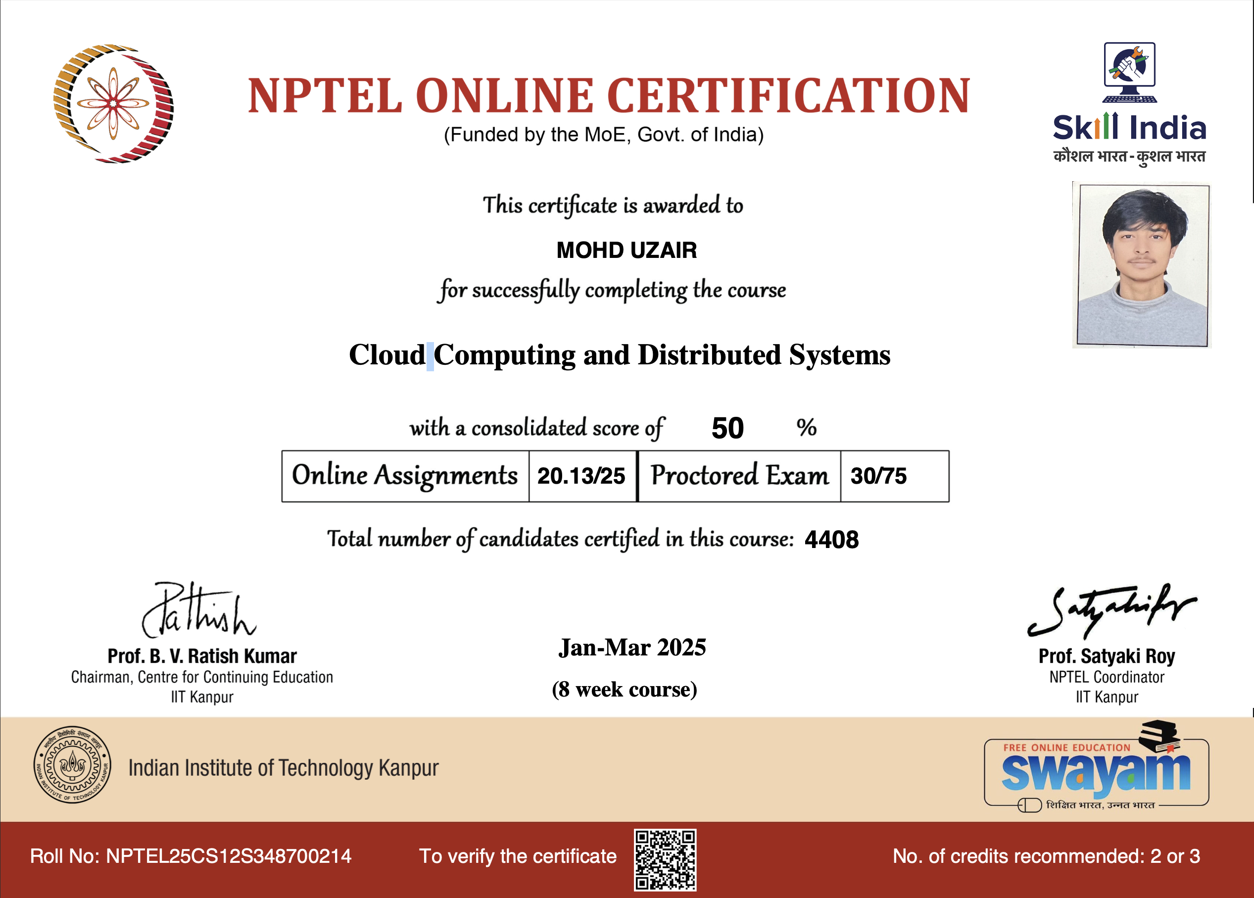 Cloud Computing and Distributed Systems