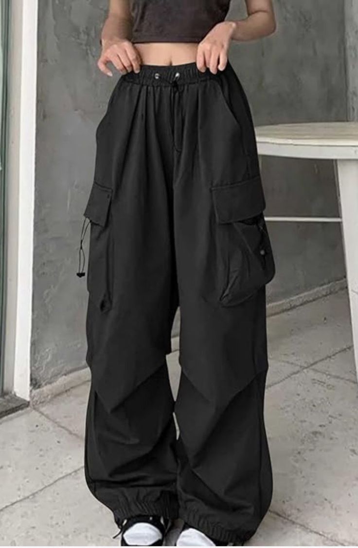 High-Rise Utility Cargo Pants — Mocha