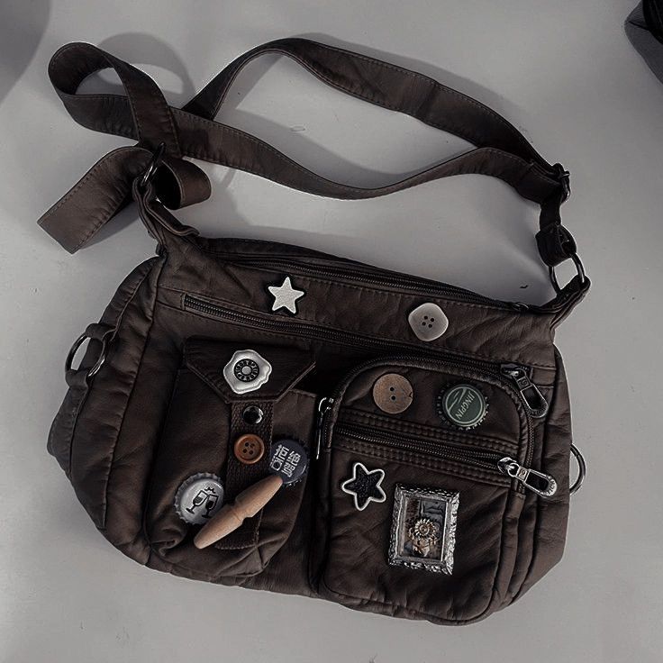 Patchwork Quilted Shoulder Bag